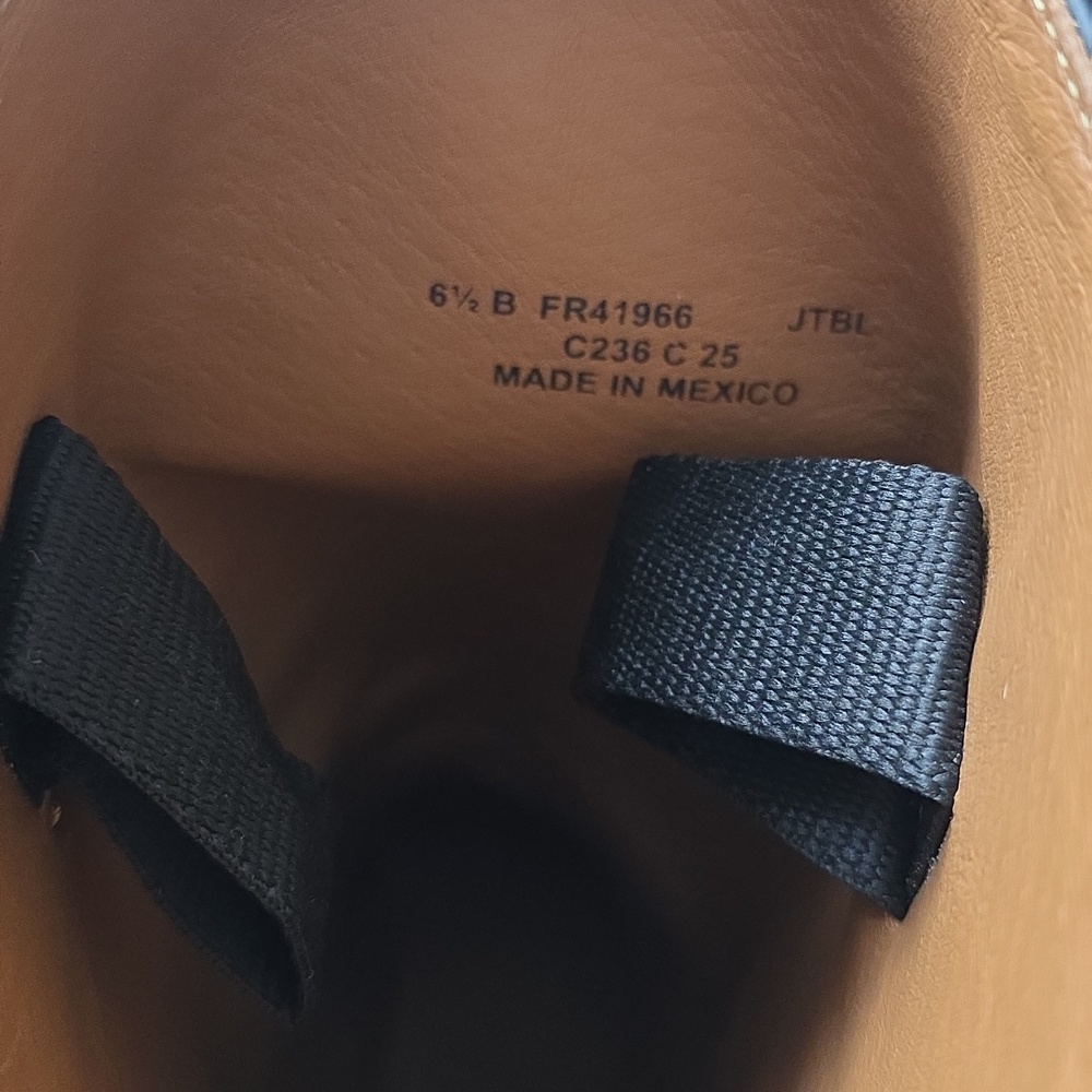 Frye Black Leather Heeled Boots - Picture 7 of 15